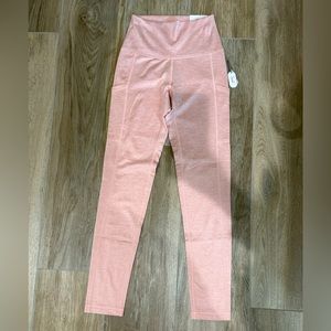 Aerie pink Play Leggings with pockets
